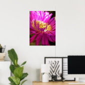 Nähere Blume Makro-Plakat Poster (Heimbüro)