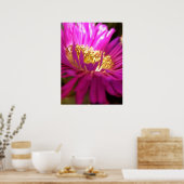 Nähere Blume Makro-Plakat Poster (Küche)