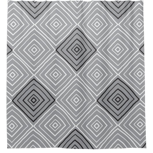 Näheres Muster, Teppich, Teppich  Duschvorhang (Vorderseite)