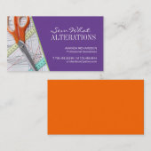 Näherin-\ Kleiderhersteller-Visitenkarte Visitenkarte (Vorne/Hinten)