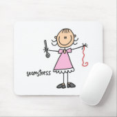 Näherin-Mauspad Mousepad (Mit Mouse)