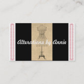 Näherin-nähende Änderungs-KleiderVisitenkarte Visitenkarte (Rückseite)