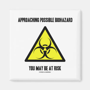 Nähernde mögliche Biogefährdung können Sie Magnet