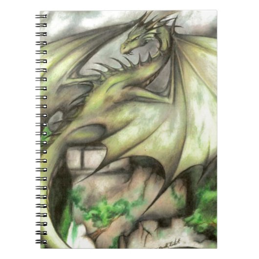 Nähernder Sturm Notizblock (Vorderseite)