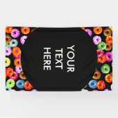 Nähert nahtloses Muster + Ihr Backgr. Ideen Banner (Horizontal)