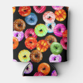 Nähert nahtloses Muster + Ihr Backgr. Ideen Dosenkühler (Vorderseite)