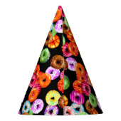 Nähert nahtloses Muster + Ihr Backgr. Ideen Partyhütchen (Rückseite)