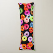 Nähert nahtloses Muster + Ihr Backgr. Ideen Seitenschläferkissen (Vorderseite Vertikal)