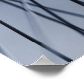 Nahes Anfahren von Fahrrädern 2 Poster (Ecke)