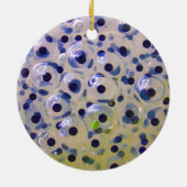 Nahes Anhäufen von Froschspflanzeiern bald Kaulqua Keramikornament (Hinten)