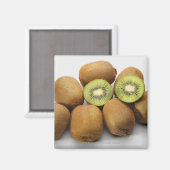 Nahes Anziehen von Kiwi-Früchten Magnet (Vorderseite/Rückseite)