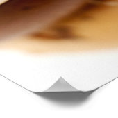 Nahes Auffüllen eines Stapels verschiedener Bagels Poster (Ecke)