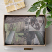 Nahes Aufkleben der Kuh, Teil 1 Seidenpapier (Geschenk)