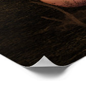 Nahes Aufkommen von "Jäger oder Jäger" Poster (Ecke)