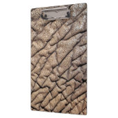 Nahes Aufsetzen der afrikanischen Elefantenlandsch Klemmbrett (Links)