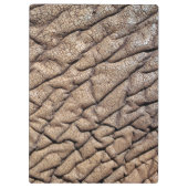 Nahes Aufsetzen der afrikanischen Elefantenlandsch Klemmbrett (Rückseite)