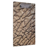 Nahes Aufsetzen der afrikanischen Elefantenlandsch Klemmbrett (Rechts)