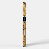 Nahes Aufsetzen der komplexen Snakeskintextur Case-Mate iPhone Hülle (Rückseite / Rechts)