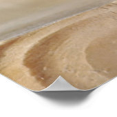 Nahes Aufsetzen einer Krabbe auf Stöcken Poster (Ecke)