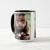 Nahes Aufsetzen eines Kapuzinerklosters Tasse (Vorderseite Links)