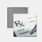 Nahes Auftragen der Packung und des Pens Magnet (Vorderseite/Rückseite)