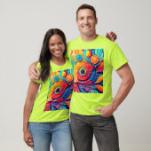 Nahes augenförmiges Leaf T-Shirt (Unisex)