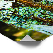 Nahes Baumposter Poster (Ecke)