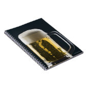 Nahes Bierglas Notizblock (Rechte Seite)