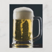 Nahes Bierglas Postkarte (Vorderseite)