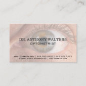 Nahes Bild des menschlichen Auges Visitenkarte (Vorderseite)