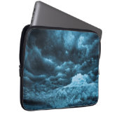 Nahes blaues Eis, Island Laptopschutzhülle (Vorne Rechts)