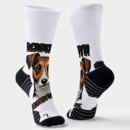 Nahes Design für White Terrier Socken