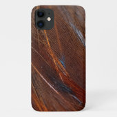 Nahes Detail der farbenfrohen Pfauenfeder Case-Mate iPhone Hülle (Rückseite)