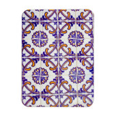 Nahes Fliesenmuster, Portugal Magnet (Vertikal)
