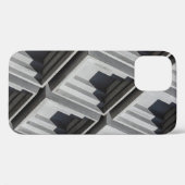 Nahes Foto aus grauem Gebäude Case-Mate iPhone Hülle (Rückseite (Horizontal))