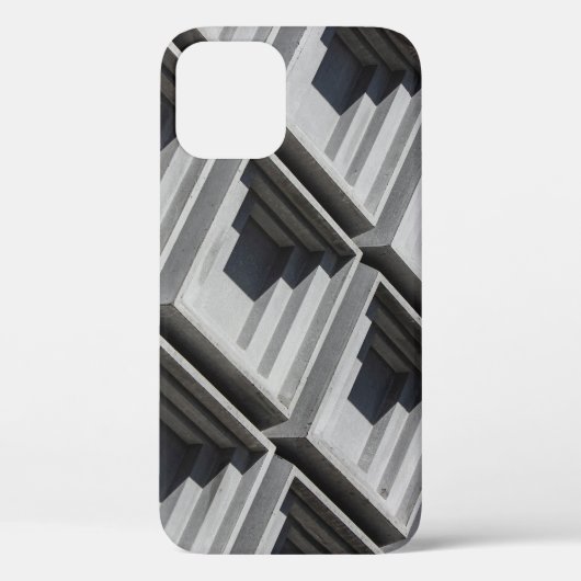 Nahes Foto aus grauem Gebäude Case-Mate iPhone Hülle (Rückseite)