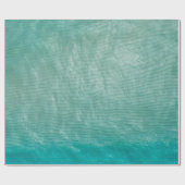 Nahes Foto aus grünem Stoff Geschenkpapier (Flach)