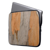 Nahes Foto Baumstamm Laptopschutzhülle (Vorderseite Links)