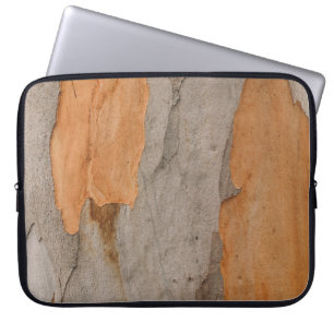 Nahes Foto Baumstamm Laptopschutzhülle