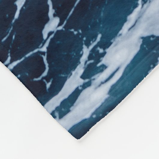 Nahes Foto Fleecedecke (Ecke)