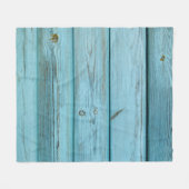 Nahes Foto grüner Planken Fleecedecke (Vorderseite (Horizontal))