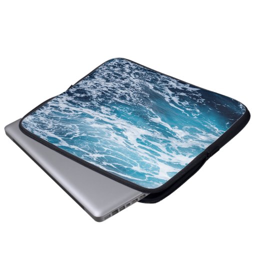 Nahes Foto Laptopschutzhülle (Vorne Knopf)