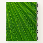 Nahes grünes Leaf Notizblock (Rückseite)