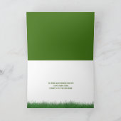 nahes Grüngras Karte (Innenseite)