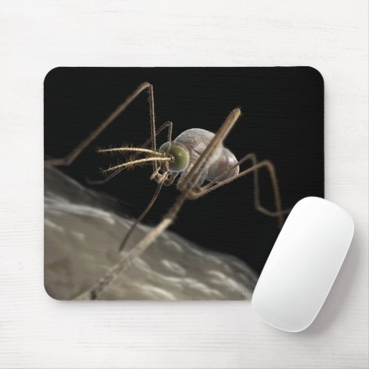Nahes hohes Beißen des Moskitos 3d Mousepad (Mit Mouse)