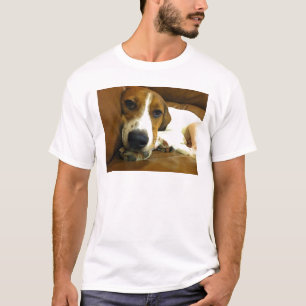 Nahes hohes der Beaglephotographie T-Shirt