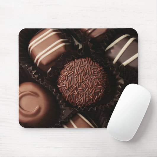 nahes hohes der Luxusschokoladen Mousepad (Mit Mouse)