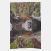 Nahes hohes der Ziege Handtuch (Vertikal)