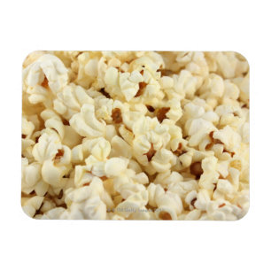 Nahes hohes des schlichten Popcorns Magnet