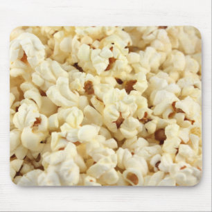 Nahes hohes des schlichten Popcorns Mousepad